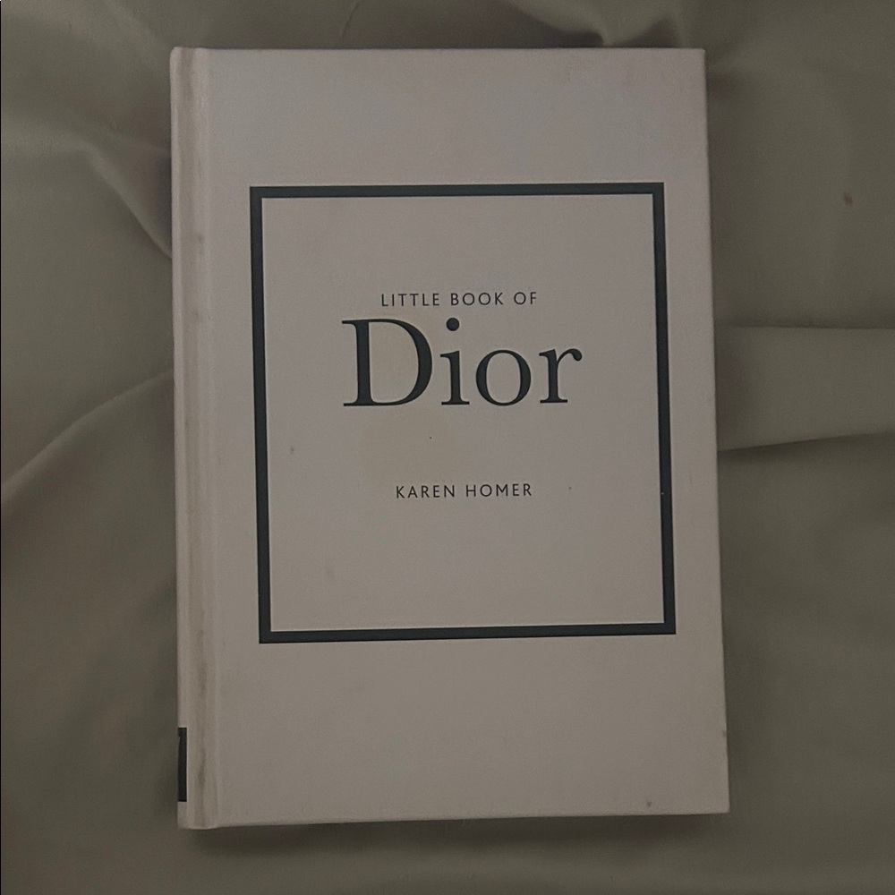 Dior Little Book in Cream